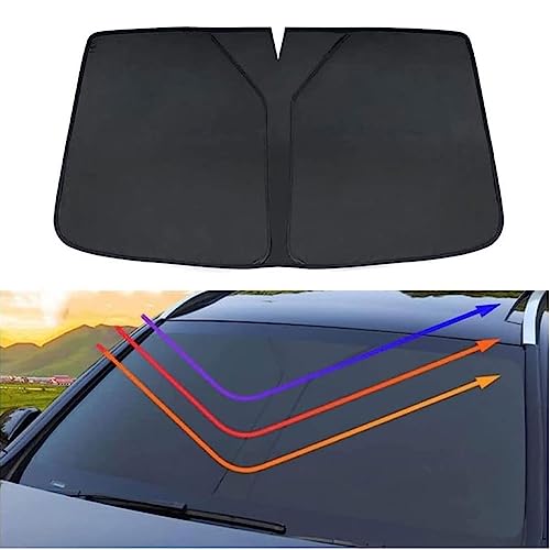 Auto Frontscheiben Sonnenschutz für Volvo XC40 XC 40 2018-2022, Car innen Windschutzscheibe Sonnenblende Abdeckung Faltbares UV Schutz Autozubehör,A/Black Auto Frontscheiben Sonnenschutz für Volvo XC40 XC 40 2018-2022, Car innen Windschutzscheibe Sonnenblende Abdeckung Faltbares UV Schutz Autozubehör,A/Black von DASTOP