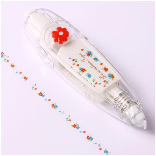 68 PCS DIY Cute Animals Press Type Decorative Pen,Süßer Klebebandstift, DIY Lace Decoration Tape Pen, Handwerk Tagebuch Scrapbooking Klassenbelohnungen (20,14pcs) von DATOUJL