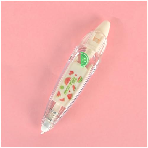 68 PCS DIY Cute Animals Press Type Decorative Pen,Süßer Klebebandstift, DIY Lace Decoration Tape Pen, Handwerk Tagebuch Scrapbooking Klassenbelohnungen (22,14pcs) von DATOUJL