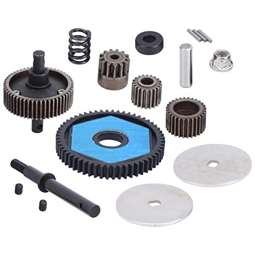 DAUERHAFT Getriebe mit Motorgetriebe, zuverlsige und langlebige RC-Getriebe, Zubeh f axiales SCX10/SCX10 II 90046 90047 RC-Car von DAUERHAFT