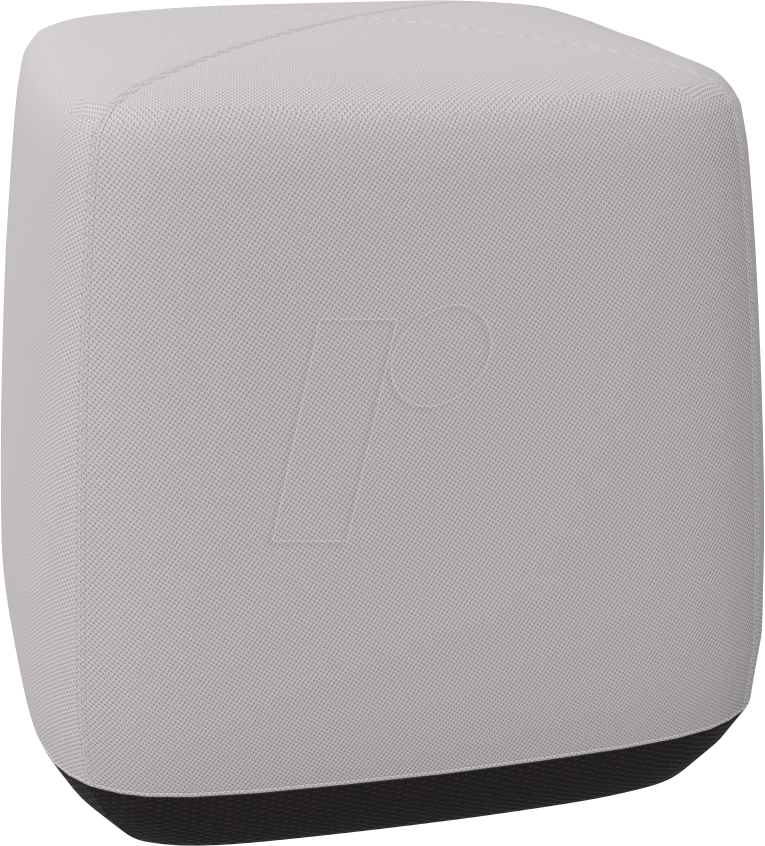 DPH ALLORA 31 - Dauphin Allora Poufs platingrau von DAUPHIN