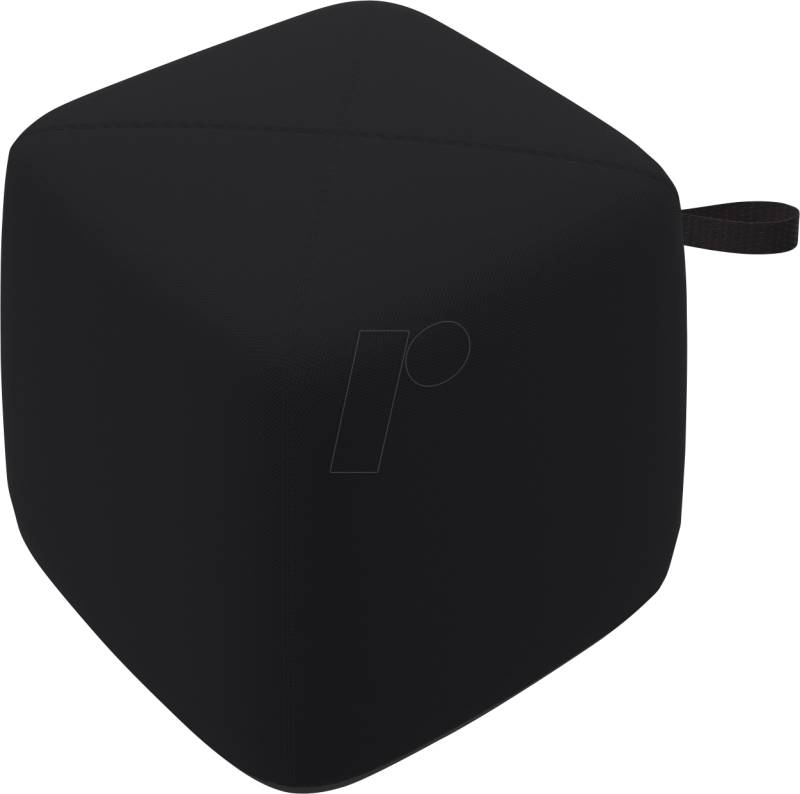 DPH ALLORA 33 - Dauphin Allora Poufs schwarz von DAUPHIN
