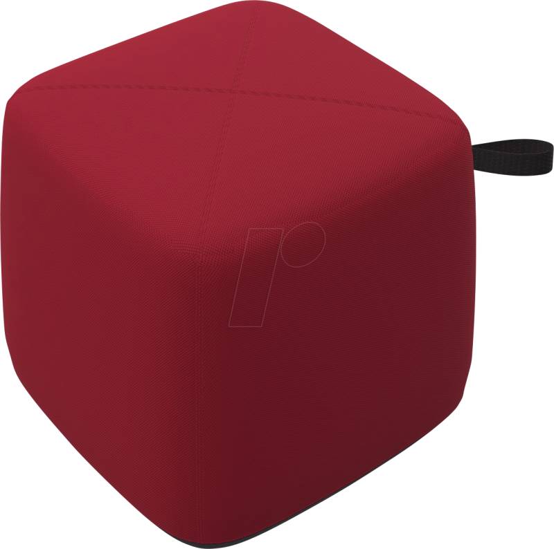 DPH ALLORA 42 - Dauphin Allora Poufs rubinrot von DAUPHIN