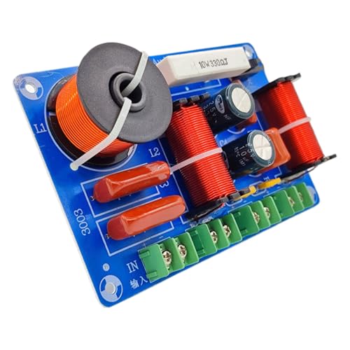 DAWCBVJQ Passiver Frequenzweiche - Vielseitige Hochtöner-Frequenzweiche Für Lautsprecher,Kompakte Mehrwege-Weiche mit Hochleistungsfrequenzteilung für Wartung Modifikation Soundanlagen Audiotechnik DAWCBVJQ Passiver Frequenzweiche - Vielseitige Hochtöner-Frequenzweiche Für Lautsprecher,Kompakte Mehrwege-Weiche mit Hochleistungsfrequenzteilung für Wartung Modifikation Soundanlagen Audiotechnik von DAWCBVJQ