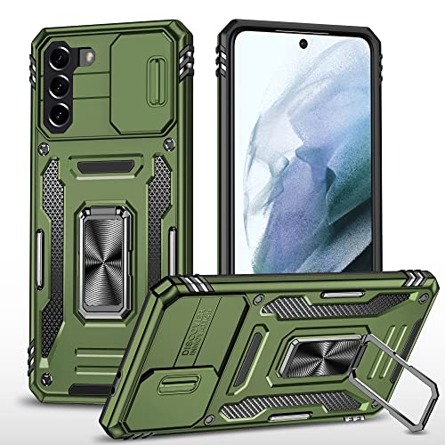 DAWEIXEAU für Galaxy S21 Plus Hülle,Kameraschutz Handyhülle Drop Resistance Handys Schutzhülle für Samsung Galaxy S21 Plus 4G/5G 6.7" (Olivgrün) von DAWEIXEAU