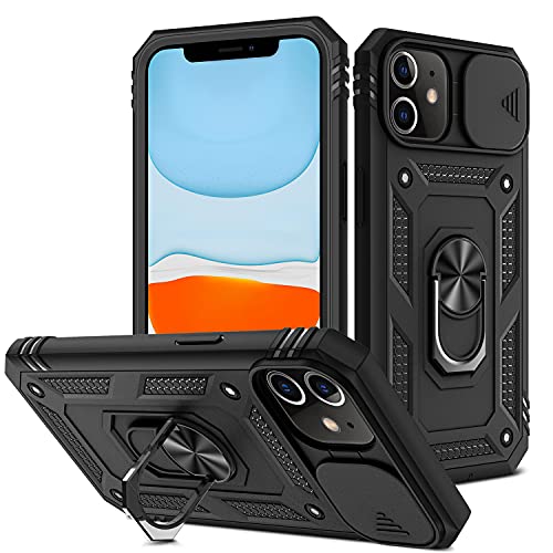 DAWEIXEAU für iPhone 11 Hülle,Kameraschutz Handyhülle Drop Resistance Handys Schutzhülle für iPhone 11 (6,1 Zoll) (Schwarz) von DAWEIXEAU