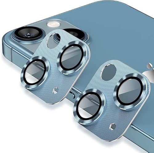 DAWEIXEAU für iPhone 15/iPhone 15 Plus Kameraschutz 2 Stück,9H Härte Gehärtetes Glas,Einteiliges Design Aluminiumlegierung Linsenschutz,HD Anti-Kratzer Kamera Schutzfolie Blau DAWEIXEAU für iPhone 15/iPhone 15 Plus Kameraschutz 2 Stück,9H Härte Gehärtetes Glas,Einteiliges Design Aluminiumlegierung Linsenschutz,HD Anti-Kratzer Kamera Schutzfolie Blau von DAWEIXEAU