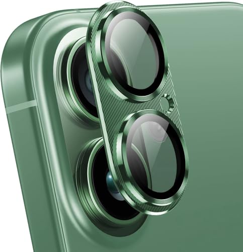 DAWEIXEAU für iPhone 16/iPhone 16 Plus Kameraschutz 2 Stück,9H Härte Gehärtetes Glas,Einteiliges Design Aluminiumlegierung Linsenschutz,HD Anti-Kratzer Kamera Schutzfolie Grün DAWEIXEAU für iPhone 16/iPhone 16 Plus Kameraschutz 2 Stück,9H Härte Gehärtetes Glas,Einteiliges Design Aluminiumlegierung Linsenschutz,HD Anti-Kratzer Kamera Schutzfolie Grün von DAWEIXEAU