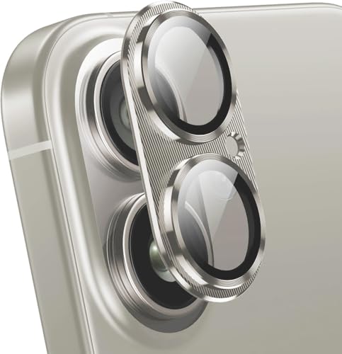 DAWEIXEAU für iPhone 16/iPhone 16 Plus Kameraschutz 2 Stück,9H Härte Gehärtetes Glas,Einteiliges Design Aluminiumlegierung Linsenschutz,HD Anti-Kratzer Kamera Schutzfolie Silber DAWEIXEAU für iPhone 16/iPhone 16 Plus Kameraschutz 2 Stück,9H Härte Gehärtetes Glas,Einteiliges Design Aluminiumlegierung Linsenschutz,HD Anti-Kratzer Kamera Schutzfolie Silber von DAWEIXEAU