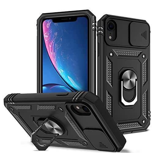 DAWEIXEAU für iPhone XS Max Hülle,Kameraschutz Handyhülle Drop Resistance Handys Schutzhülle für iPhone XS Max 6,5" (Schwarz) von DAWEIXEAU