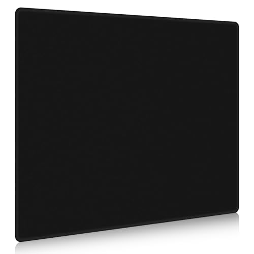 DAWNTREES Glas-Gaming-Mauspad, genaue und schnelle Mausverfolgung, gehärtetes Glas, rutschfeste Gummiunterseite, großes Mauspad für Gamer, Büro und Zuhause, XXL, 50 x 40 cm, Schwarz DAWNTREES Glas-Gaming-Mauspad, genaue und schnelle Mausverfolgung, gehärtetes Glas, rutschfeste Gummiunterseite, großes Mauspad für Gamer, Büro und Zuhause, XXL, 50 x 40 cm, Schwarz von DAWNTREES