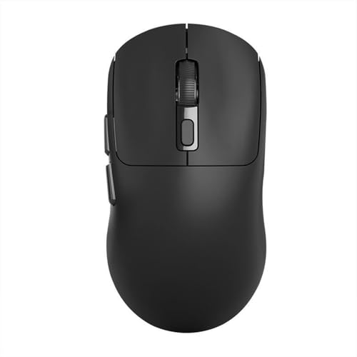 DAY DAY HAPPY Drahtlose Gaming-Maus Tri-Mode Bluetooth 5.1/2.4Ghz wiederaufladbare Maus 4800DPI für PC MAC Laptop (Black) von DAY DAY HAPPY