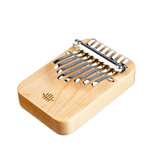 Mini Kalimba - 8 Tasten | Ahorn-Massivholz in C-Dur | 60 Dezibel Lautstärke! Für Einsteiger und Kinder ideales Instrument Mini Kalimba - 8 Tasten | Ahorn-Massivholz in C-Dur | 60 Dezibel Lautstärke! Für Einsteiger und Kinder ideales Instrument von DAYASA