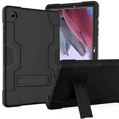 Hülle für Samsung Galaxy Tab A8 10,5 Zoll 2022 (SM-X200/X205/X207), hybrid-schocksicheres, robuste Abdeckung mit Kickstand für Samsung Galaxy Tab A8 10,5 Zoll (schwarz) von DAYI