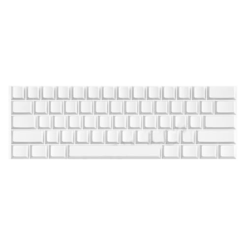 DAYLIGHE Ausbläerte 61 Taste White Keycap In Originalhöhenschlüsselkaps Für Minimalisten Tastaturen Einfacher Schlüsselcap DAYLIGHE Ausbläerte 61 Taste White Keycap In Originalhöhenschlüsselkaps Für Minimalisten Tastaturen Einfacher Schlüsselcap von DAYLIGHE