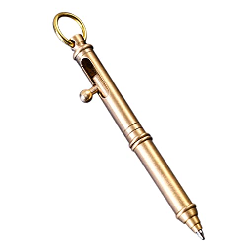 DAYLIGHE Maschinengewehrförmiger Messing Stift Waffen Bolzenstil Mit Hanging Für Kreatives Retro Messing Stift Schreibwarengeschenkschreiber DAYLIGHE Maschinengewehrförmiger Messing Stift Waffen Bolzenstil Mit Hanging Für Kreatives Retro Messing Stift Schreibwarengeschenkschreiber von DAYLIGHE