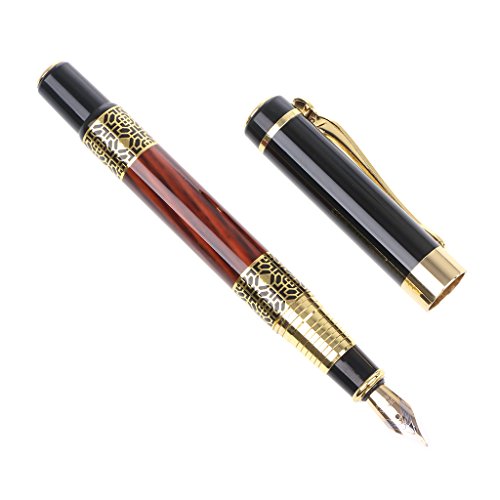 DAYLIGHE Nachahmung Rotes Holz Mit Schnitzblütenmedium Nib 0 5 Mm Füllfederhalter Vorräte DAYLIGHE Nachahmung Rotes Holz Mit Schnitzblütenmedium Nib 0 5 Mm Füllfederhalter Vorräte von DAYLIGHE