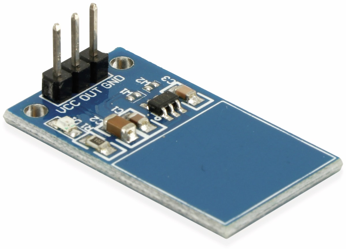 DAYPOWER Kapazitives Berührungsschalter Modul TTP-223 von DAYPOWER