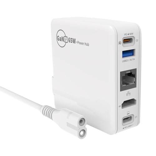 Kompakte USB-Ladestation mit PD60W Schnellladung und HDTV1.4 4K30HZ Ausgangsfunktionalität Kompakte USB-Ladestation mit PD60W Schnellladung und HDTV1.4 4K30HZ Ausgangsfunktionalität von DAYnagh