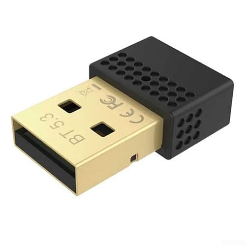 DAZZLEEX BT5.4 Blue tooth Adapter USB Treiberfrei Computer Notebook Wireless Blue tooth Audio Receiver Transmitter für schnelle und spielende Verbindung zu Tastaturen und Mäusen von DAZZLEEX