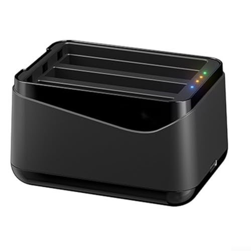 DAZZLEEX Kamera-Akku-Ladebox, für Insta360X5-Kamera, tragbare 3-Batterie-Ladestation, Aufbewahrungsbox, 12,5 x 12,5 x 8 cm DAZZLEEX Kamera-Akku-Ladebox, für Insta360X5-Kamera, tragbare 3-Batterie-Ladestation, Aufbewahrungsbox, 12,5 x 12,5 x 8 cm von DAZZLEEX