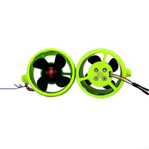 DAZZLEEX Schiffsmodell-Propeller, bürstenlose Modellschiff-Elektromotoren für PLA-PC-Propeller, 12-24 V Spannung, 20 A Strom, für ferngesteuerte Boote, Bootsmodelle (CW + CCW) von DAZZLEEX