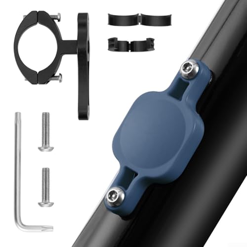 DAZZLEEX Sichere Fahrradhalterung Anti-Diebstahl-Halterung mit Echtzeit-Tracking und wetterfesten Funktionen (blau) von DAZZLEEX