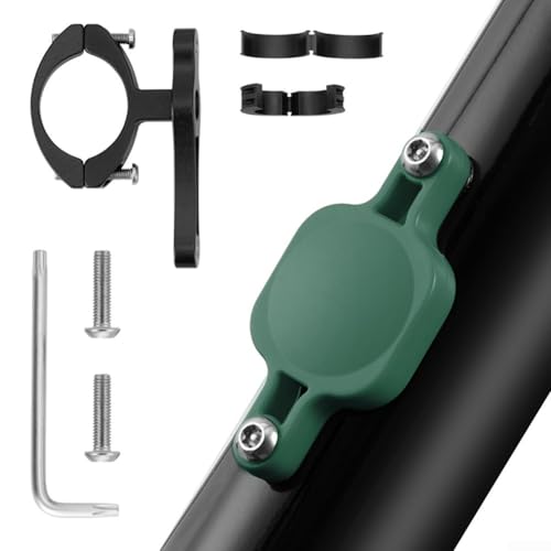 DAZZLEEX Sichere Fahrradhalterung Anti-Diebstahl-Halterung mit Echtzeit-Tracking und wetterfesten Funktionen (grün) von DAZZLEEX