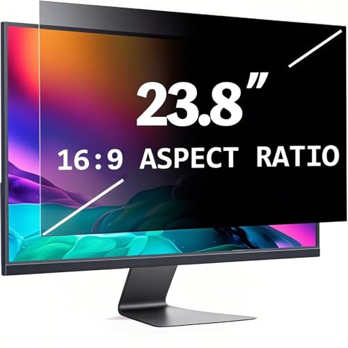 DBDDZD Einfach Abnehmbarer Computer-Sichtschutzfilter, kompatibler iMac-Monitor, rahmenloser Monitor, Touchscreen-Monitor, Seitenverhältnis 23.8 Inch 16:9, Anti-Glare Blue Light Privacy Shield DBDDZD Einfach Abnehmbarer Computer-Sichtschutzfilter, kompatibler iMac-Monitor, rahmenloser Monitor, Touchscreen-Monitor, Seitenverhältnis 23.8 Inch 16:9, Anti-Glare Blue Light Privacy Shield von DBDDZD