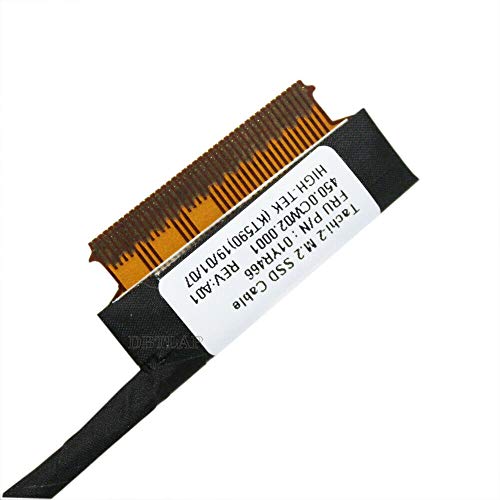 DBTLAP 01YR466 Kompatibel für Lenovo ThinkPad T580 P52S M.2 SSD Drive State HDD Kabel von DBTLAP