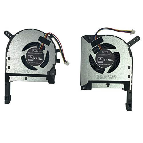 DBTLAP CPU + GPU Lüfter kompatibel für ASUS TUF FX505DT FX705DU FX705DD FX705DT FX95G Laptop Kühlung Lüfter von DBTLAP