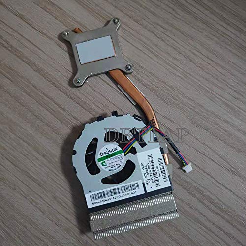 DBTLAP CPU Kühlung Lüfter kompatibel für HP 2760P 649759-001 Kühlkörper für Lüfter GC054509VH-A K6419H von DBTLAP