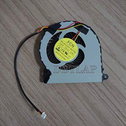 DBTLAP CPU Lüfter Kompatibel für FCN DFS541105FC0T FGFF DC 5V 0.5A 3-Draht Server Laptop Kühler Kühlung Lüfter DBTLAP CPU Lüfter Kompatibel für FCN DFS541105FC0T FGFF DC 5V 0.5A 3-Draht Server Laptop Kühler Kühlung Lüfter von DBTLAP