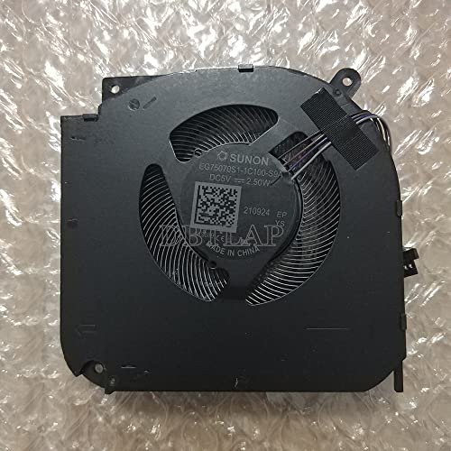 DBTLAP CPU-Lüfter für SUNON EG75070S1-1C100-S9A THER7GK5M6-1411 GK5MP6O XPG Xenia 15 5V 2.5W Lüfter von DBTLAP