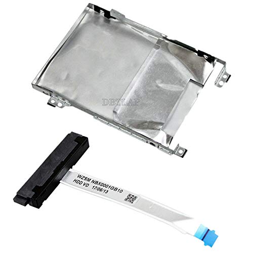 DBTLAP Kompatibel für Lenovo Y700-17ISK HDD Hard Drive Verbinder + Kabel Caddy Halterung von DBTLAP