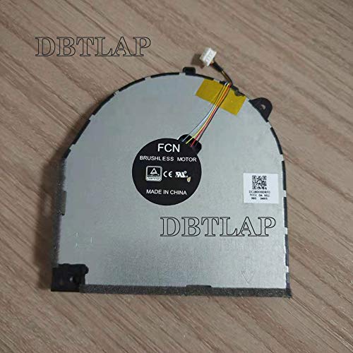 DBTLAP Laptop GPU Kühlung Lüfter für FCN BRUSHLESS Motor DC 5V FKPX 0.5A DFS200105BR0TV von DBTLAP