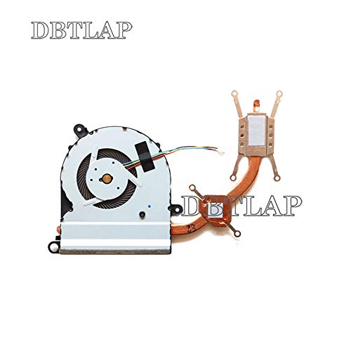 DBTLAP Laptop Lüfter kompatibel für asus UX310 ux310uq CPU Kühlung Lüfter with heatsink von DBTLAP
