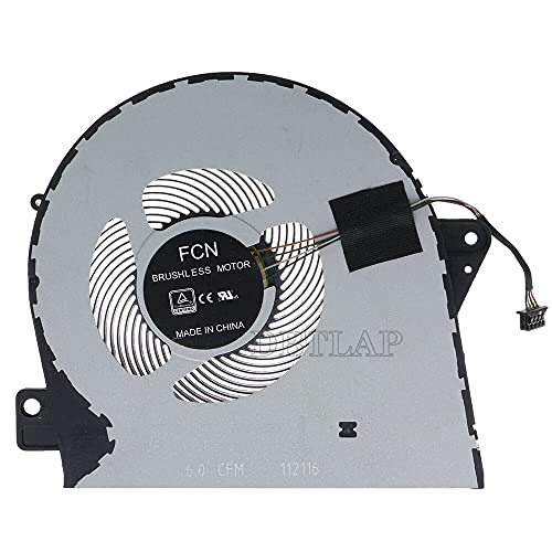 DBTLAP Lüfter Kompatibel für Dell Latitude 5580 E5580 Precision 3520 M3520 03NDV7 3NDV7 CPU Lüfter von DBTLAP