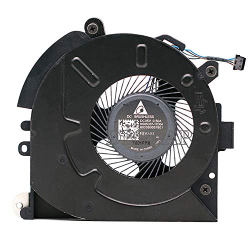 DBTLAP Lüfter Kompatibel für HP EliteBook 830G5 830 G5 L13679-001 NS85C07-17D04 5V 0.50A 4Pin Kühlung Lüfter DBTLAP Lüfter Kompatibel für HP EliteBook 830G5 830 G5 L13679-001 NS85C07-17D04 5V 0.50A 4Pin Kühlung Lüfter von DBTLAP