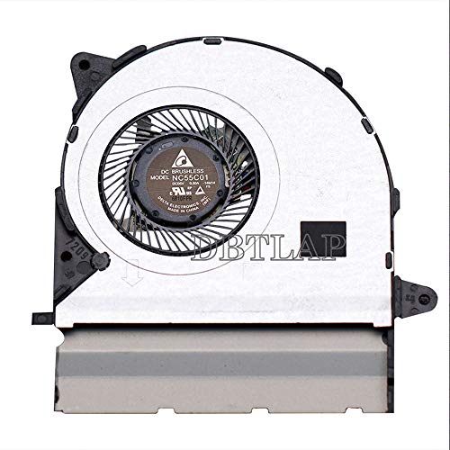 DBTLAP Lüfter NC55C01-14M14 05V 0.50A Kompatibel für Asus ux305 CPU Kühlung Lüfter von DBTLAP