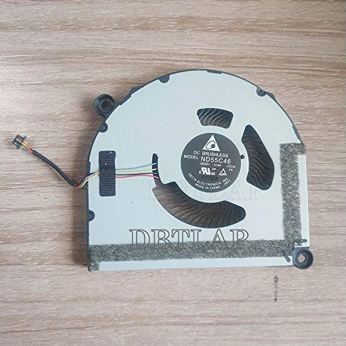 DBTLAP Lüfter ND55C46-17C16 5V 0.50A Kompatibel für Lenovo MIIX 520 121KB Kühlung Lüfter von DBTLAP