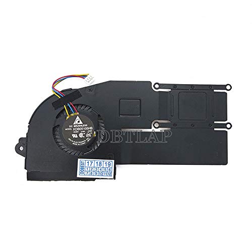 DBTLAP Lüfter für ASUS X201E X202E Q200E X201EP X201EV Laptop Heatsink CPU Kühler Kühlung Lüfter von DBTLAP