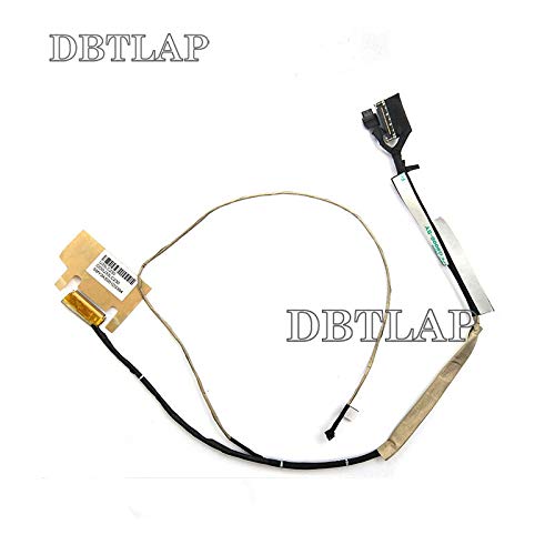 DBTLAP Neu LVDS LCD LED Kabel für HP Pavilion TouchSmart 14-B 14-B000 14-B100 Touchscreen DD0U33LC200 DD0U33LC230 721218-001 Flex Video Bildschirm Kabel von DBTLAP