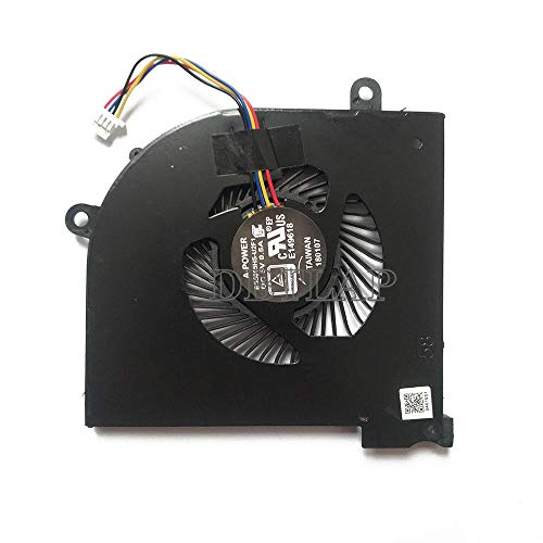 DBTLAP kompatibel für MSI GS65 Stealth 8SE 8SF 8SG Thin 8RF 8RE GS65VR MS-16Q2 Series Laptop CPU Kühler Lüfter 16Q2-CPU-CW von DBTLAP