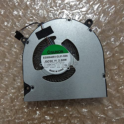 DBTLAP laptop CPU-Lüfter Kühler Notebook für SUNON EG50040S1-CL51-S9A SOLDQ5D577M018 5V 2.50W Lüfter von DBTLAP