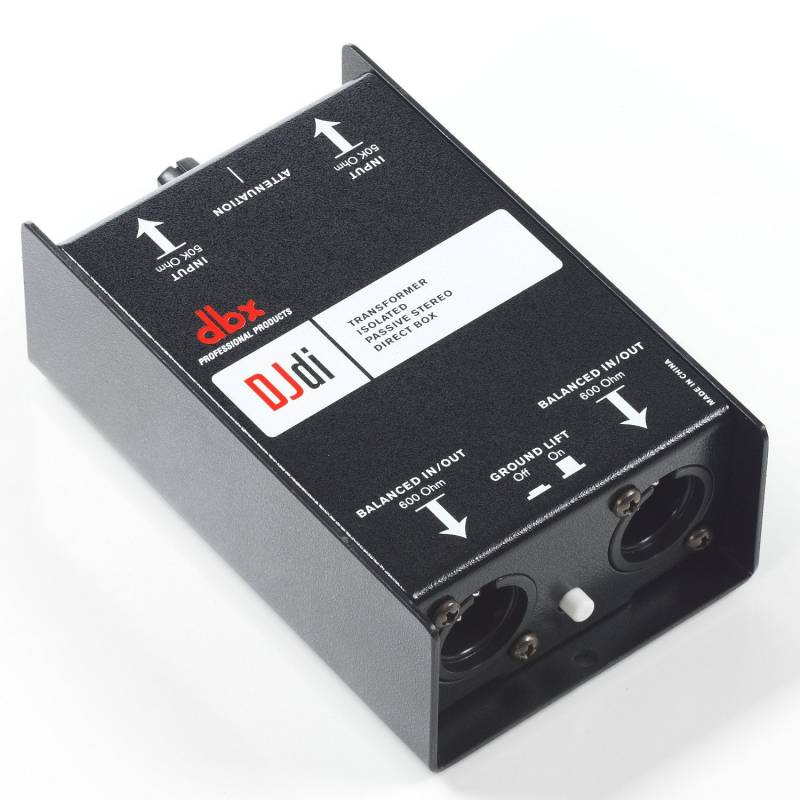 DBX DJDI passive 2-Kanal DI Box von DBX