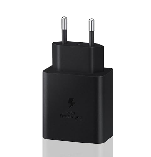 DBZYLN Schnellladegerät 45W Ladegerät für Samsung Galaxy S24 S23 S22 Ultra Z Fold5 Fold4 Flip5 Flip4 A54 A53 Tab S8 Ultra, USB C Super Fast Charger Netzteile i Phone Pro Max, Pad Pro 5 4 (Schwarz) von DBZYLN