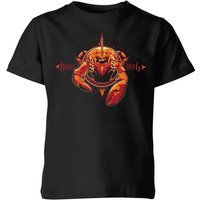 Aquaman Brine King Kinder T-Shirt - Schwarz - 9-10 Jahre von Original Hero