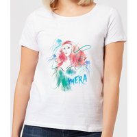 Aquaman Mera Damen T-Shirt - Weiß - S von DC Comics