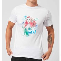 Aquaman Mera Herren T-Shirt - Weiß - M von DC Comics